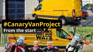 Ford Transit MK8  Camper Van  CanaryVanProject  Part 1 of 2 [upl. by Langbehn]