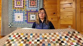 Tumbler Block Quilt Long Arm Quilting [upl. by Eenahpets644]