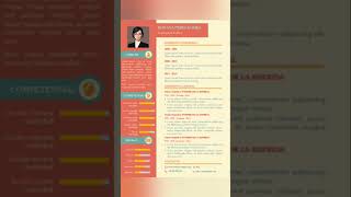 Plantillas de currículum vitae para rellenar en Word cv curriculum curriculumvitae shorts [upl. by Clava780]