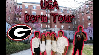 UGA Vandiver Hall Dorm Tour PANDEMIC EDITION [upl. by Oshinski]