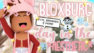 Bloxburg Morning Routine 💫 GYM ERRANDS amp MORE 🎄 Roblox Bloxburg Roleplay with Voice [upl. by Zalucki51]