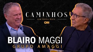 Entrevista com Blairo Maggi do Grupo Amaggi  CAMINHOS COM ABILIO DINIZ  26092023 [upl. by Scherle182]