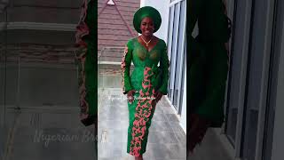 African Fashion  Nigerian Bride Styles2024  Ibukunoluwa Ofremu shorts [upl. by Inahpit805]