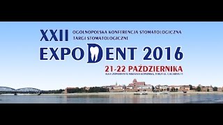 EXPODENT 2016 Henryk Zamorski EXPO ANDRE organizator KONFERENCJI [upl. by Nanaj734]