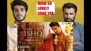 Chal Tere Ishq Mein Female Gadar 2 Utkarsh Sharma Simratt Kaur Vishal M Mithoon AFGHAN REACTION [upl. by Yeknarf596]