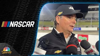 Jeff Gordon shares disbelief of controversial Martinsville playoff finish  Motorsports on NBC [upl. by Bain665]