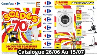 Nouveau Catalogue Carrefour De La Semaine Prochaine Du 2606 Au 150724 Bon Plan Chez Carrefour [upl. by Mikol145]