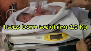 Is the Newborn baby healthy with a weight of 25 kg Tiny and thin newborn baby [upl. by Mcnally929]