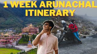 Arunachal in 7 Days The Ultimate Travel Guide  Best Places  Tour Plan  travel northeast trip [upl. by Cinemod]