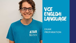 VCE English Language  Exam Preparation [upl. by Leagiba]