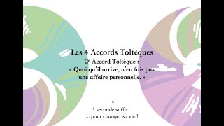 Les 4 Accords Toltèques  2e Accord  Quoi quil arrive je nen fais pas une affaire personnelle [upl. by Candless504]