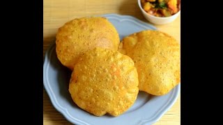 Masala poori recipe  How to make Gujarati Masala Puri Recipe [upl. by Alel158]