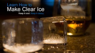 How to Make Clear Ice Cubes [upl. by Nannerb]