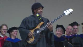 Victor Wooten 2016 Commencement Speaker for the University of Vermont Rubenstein School [upl. by Allain]