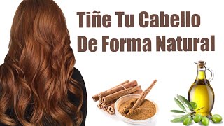 Poderoso Tinte a Base De Canela Para Teñir El Cabello Sin Maltratarlo [upl. by Jeramie]