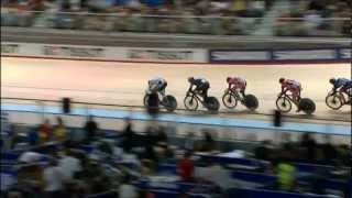 Mens Keirin Melbourne 2012 UCI World Championship Track Cycling [upl. by Irec]