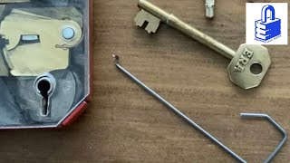 11 Lock picking for Beginners  How to make a quick and simple curtain mortice lock pick wire [upl. by Cullie]