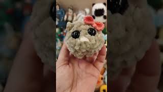 Sad hamster shorts shortvideo crochet sadhamstermemes amigurumi [upl. by Adnahcir]