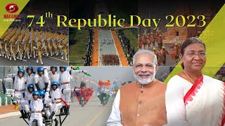 Indias Republic Day Parade 26th January 2023  LIVE [upl. by Gilbertine]