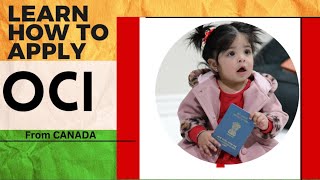 How to apply OCI in 2023 I Minor Application I BLS Canada [upl. by Oilerua]