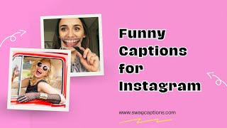 Funny Captions for Instagram [upl. by Odnolor]