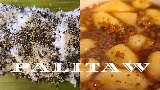 Quick and EZ Palitaw sa Latik and Palitaw with Grated Coconut and Sesame Seeds [upl. by Eri]