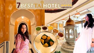 7 BEST Taj Hotel Experiences in India  Luxury Room Five Star Food Prices amp How to Book [upl. by Tamsky]