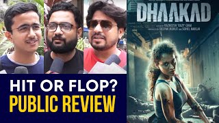 Dhaakad Movie PUBLIC REVIEW  Kangana Ranaut Arjun Rampal Divya Dutta  HONEST review [upl. by Deirdra]