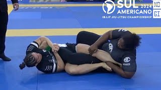 Maria Barboza vs Eliza Vasconcelos  SulAmericano NoGi 2024 [upl. by Aiciram]