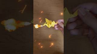 Dragão ou Tsuru Origami 2 em 1 [upl. by Ahsaetal]