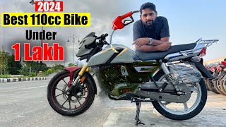 Top 5 Mileage Bike In 110cc In India 2024  Best Mileage Bike Under 1 Lakh [upl. by Assenab265]