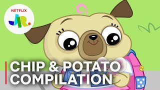 Chip amp Potato 3 FULL EPISODES 🐾 Season 1 Compilation 🧀 Netflix Jr [upl. by Iccir]