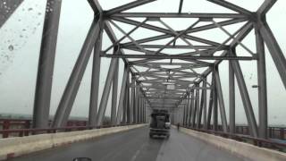 Irrawaddy Bridge PakokkuThe longest river crossing bridge in Myanmar [upl. by Iolanthe467]