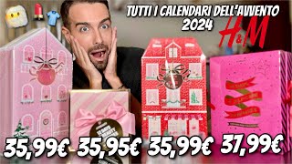 HO SPESO 14596€ PER TUTTI I CALENDARI DELL’AVVENTO HampM 2024 COSì NON DOVETE FARLO VOI 😰🎁 [upl. by Cavil]