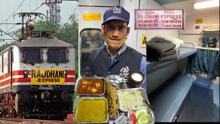 Rajdhani Express Food Experience  IRCTC Food Review [upl. by Eelarbed]