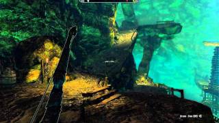 Broken Oar Grotto Skyrim Dungeon Walkthrough [upl. by Adnolaj526]