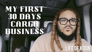 My First 30 Days Sprinter Cargo Van Business [upl. by Tehcac821]