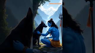 Lord Shiva with pet dog Ai Generated [upl. by Athey93]