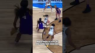 Referee Not Happy With Caitlin Clark Celly wnba caitlinclark basketball [upl. by Felicdad]