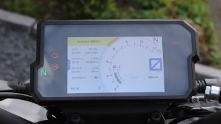 KTM Duke 125 2017  top speed [upl. by Barnaba870]