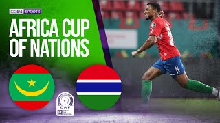 Mauritania vs The Gambia  AFCON 2021 HIGHLIGHTS  01122022  beIN SPORTS USA [upl. by Elke]