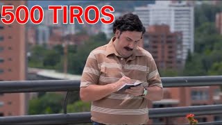 Pablo Escobar  “le vamos a dar 500 tiros”  el patrón del mal pabloescobar [upl. by Nnylimaj]