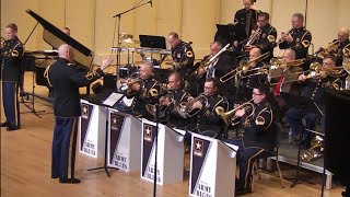 The US Army AllBrass Big Band  A Stan Kenton Christmas [upl. by Iaj]