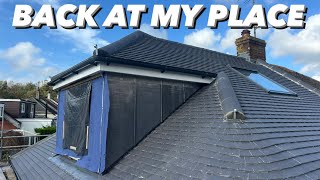 Cladding The Dormer In Lead WORKING ON MY OWN HOUSE EPISODE 9PART 2 [upl. by Richia]