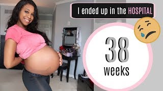 38 weeks pregnancy update  Why I was triaged in the HOSPITAL  Storytime Symptoms  more [upl. by Saire]