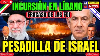 TRAGEDIA EN ISRAEL FDI EXPULSADAS DE LÍBANO IRÁN SE HACE RESPETAR ANTE NETANYAHU Y EEUU UCRANIA [upl. by Esirahc]