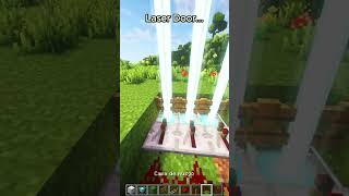 Puerta laser en Minecraft shots minecraft minecraftmemes [upl. by Coridon]