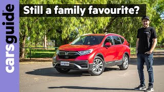 Honda CRV 2021 review Is the new safer SUV a match for the Toyota RAV4 [upl. by Nigam]