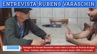 Entrevista com Rubens Varaschin sobre as eleições desde 1958 até 2024 em Água Doce [upl. by Dagney]