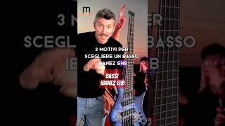 I bassi elettrici futuristici Ibanez EHB ergonomici e versatili bassist demo [upl. by Seluj]